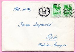 Letter - Postmark Osijek, 1.5.1963. / Rab, 2.5.1963., Yugoslavia - Altri & Non Classificati