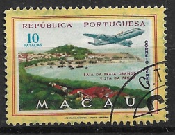 Macau Macao – 1960 Airmail 10 Patacas - Used Stamps