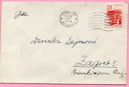 Letter - Postmark Osijek, 13.4.1962., Yugoslavia - Otros & Sin Clasificación