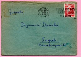 Letter - Postmark Beograd, 22.3.1958., Yugoslavia - Altri & Non Classificati