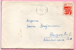 Letter - Postmark Rab, 27.1.1964., Yugoslavia - Other & Unclassified