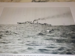 PHOTO CONTRE TORPILLEURS LE JAGUAR  1926 - Boats