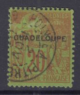 Guadeloupe 1891 Yvert#20 Used - Oblitérés