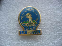 Pin's Du Swin Golf De La BRESSE (Dépt 88) - Golf