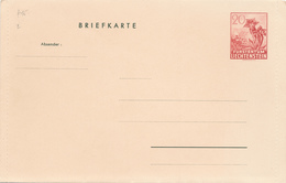 822/30 - LIECHTENSTEIN Carte-Lettre Illustrée Schaan - Etat NEUF - Enteros Postales