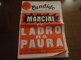 CANDIDO SETTIMANALE DEL SABATO-4 NOVEMBRE 1971-MILANO NUOVA SERIE-ANNO IV-N°44 - Law & Economics