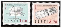 Estonia 1994 . EUROPA '94 (Inventions). 2v: 1.oo, 2.70.  Michel # 233-34 - Estonia