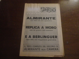 IL DARDO-ANNO XV N° 5 BIS-1976 - Rechten En Economie