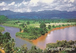 POSTAL DE TAILANDIA. GOLDEN TRIANGLE - HOUSE OF OPIUM. (627). ESCRITA. - Tailandia