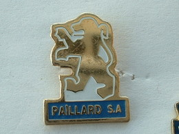 PIN'S PEUGEOT PAILLARD S.A - Peugeot