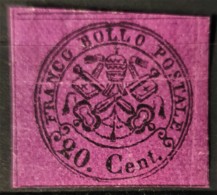 ROMAN STATES 1867 - MNG - Sc# 16 - 20c - Stato Pontificio