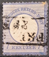 DEUTSCHES REICH 1872 - Canceled - Mi 10 - Kleines Brustschild - 7kr - Usados