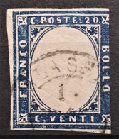 SARDINIA 1862 - Canceled - Sc# 12 - 20c - Sardinië