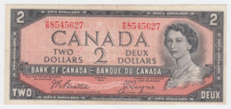 Canada 2 Dollars 1954 (1955-61) VF+ Pick 76a - Kanada