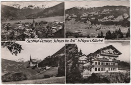 Gasthof-Pension 'Schau Ins Tal', B. Fügen I. Zillertal - (1960) - Schwaz