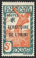 ININI  - YT  4  - Tir à L'arc - 5c - NEUF* - Unused Stamps