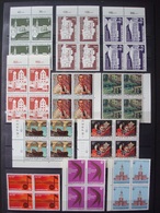 LUXEMBURG 7 SCANS MNH** BLOCS OF 4 - Colecciones