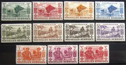 NOUVELLES-HEBRIDES                         N° 144/154                          NEUF** - Unused Stamps