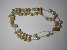 Ancien BRACELET PERLE  (A Réparer) - Armbanden