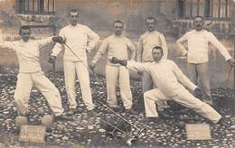 Thème   Escrime.   Chambéry    73     Escrime Respect Au Maître   Carte Photo         (voir Scan) - Fencing