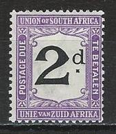South Africa SG D3, Mi P3 * MH - Postage Due