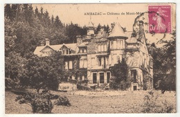 Delcampe - 87 - AMBAZAC - Château De Mont-Méry - Lespinas MTIL - 1935 - Ambazac