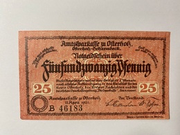 Allemagne Notgeld Osterholz 25 Pfennig - Collections