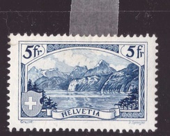 Svizzera, 5 Franchi Azzurro Del 1926 Nuovo *     -CK11 - Ungebraucht