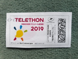 Telethon - France / Frankreich 2019 - Druckbare Briefmarken (Montimbrenligne)