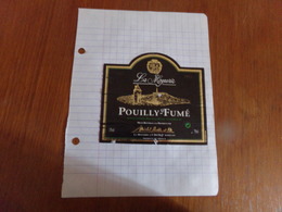 Etiquette De Vin Collée Sur Papier "La Moynerie " Pouilly-Fumé - Autres & Non Classés