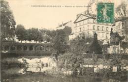 CARRIERES SUR SEINE MAIRIE ET JARDIN PUBLIC - Carrières-sur-Seine