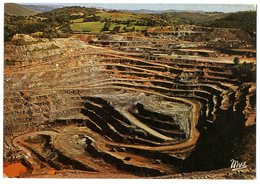Delcampe - 12  DECAZEVILLE  LA DECOUVERTE  MINE A CIEL OUVERT    CPM 1970 / 80 - Decazeville