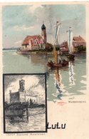 ALLEMAGNE : Précurseur : Wasserburg , Lithographie C Biese Schloss Montfort - Wasserburg (Inn)