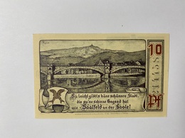 Allemagne Notgeld Saalfeld 10 Pfennig - Collections