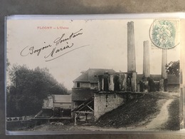 YONNE CPA FLOGNY L'USINE - Flogny La Chapelle