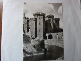 Raglan Castle, Gwent - Moat And Gatehouse From The South East - Monmouthshire