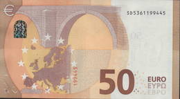 50 EURO ITALIA  SD  S029  Ch. "36"  - DRAGHI   UNC - 50 Euro