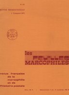 Les Feuilles Marcophiles - N°193 - Voir Sommaire - Frais De Port 2€ - Philatelie Und Postgeschichte