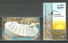 Egypt - 2002 - ( Opening Of Alexandria Library - Ancient Alexandria Library ) - MNH** - Egyptologie