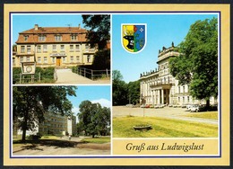 D1472 - TOP Ludwigslust Schule Schloß - Verlag Bild Und Heimat Reichenbach - Ludwigslust