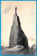 CPA CARTE-PHOTO G. TAIRRAZ (74 Chamonix Haute-Savoie) ** Montagne Sport Alpinisme Alpiniste Photographie - Alpinisme