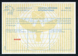 COUPON-REPONSE INTERNATIONAL SUISSE "CN 01 (ancien C 22)" - Antwortscheine