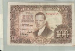 Billet De Banque Banco De Espana 100 Pesetas 1953   DEC 2019 Gerar - 100 Pesetas