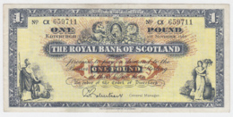 Scotland 1 Pound 1967 VF+ Pick 325b  325 B - 1 Pond