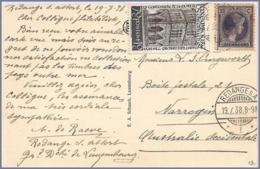 LUXEMBOURG - PC Redange To AUSTRALIA - 70c Willibrord Centenary - View Maison St. Francois, Redange (Schaack) - Covers & Documents