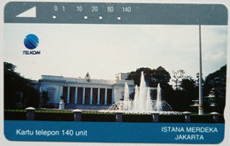 Indonesia 140 Units  Tamura  "Istana Merdeka - Jakarta " - Indonésie