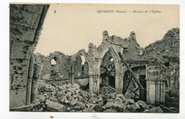 CPA  51 : BETHENY Ruines De L'église    A  VOIR  !!!!!!! - Bétheny