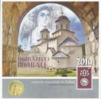 Serbia 2019. Mint Set Of The National Bank Of Serbia With Medal 800 YEARS OF MILESEVA MONASTERY - Serbia