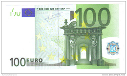 100 €  ITALIA Q.FDS UNC DA MAZZETTA  S J018E4 Cod.€.044 - 100 Euro