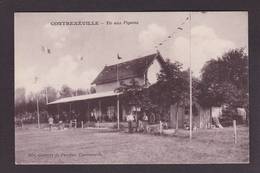 CPA Tir Aux Pigeons écrite Contrexeville - Waffenschiessen